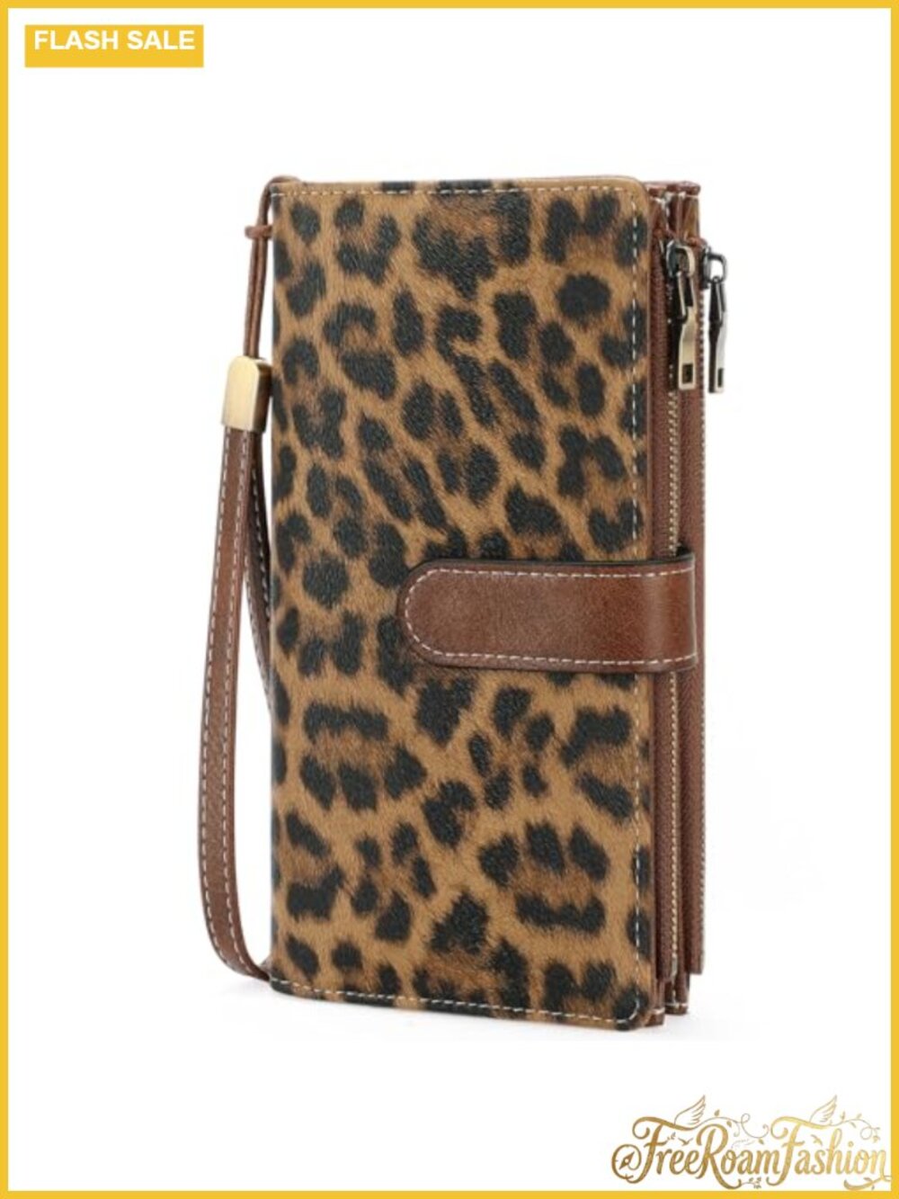Large Capacity RFID Blocking Wristlet Wallet Vegan PU Leather 11 Card Slots